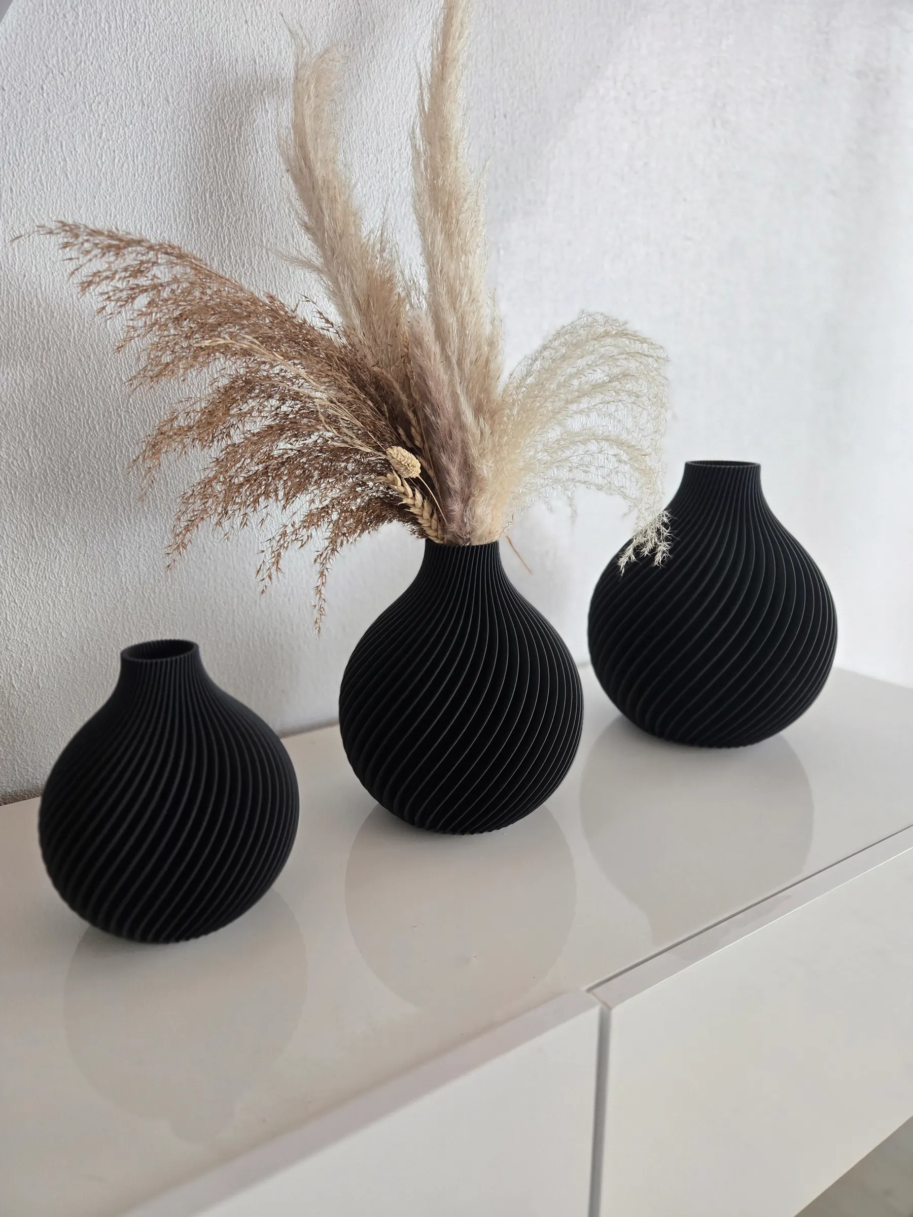 3D-gedruckte Dekovasen